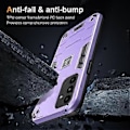 Miniatyrbilde 3 av 5: For Samsung Galaxy A15 5G Deksel Fallbeskyttelse Dobbelt Lag PC+TPU (Stil C)