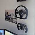 Miniatyrbild 4 av 5: Rattfäste Ställhållare med Skruvar för FANATEC Ratt Fixeringsfästen Tillbehör (A)