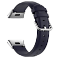 Miniatyrbillede 1 af 5: Læder Urrem Soft Material WatchBand Håndledsrem til Redmi Watch 3 Lite 3 (Marineblå)