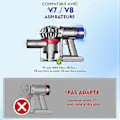 Miniatyrbillede 5 af 5: Støvbeholder til V7 V8 SV10 SV11 Støvsuger Opsamlingsbeholder Del 967699-01