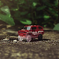 Pikkukuva 5 / 5: Elektroninen erikoisauto rata-autoille, vilkkuvilla valoilla, opettavainen RD