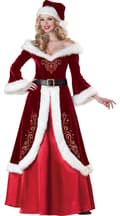 Plus size damkläder europeiska och amerikanska jul kläder, tomte