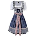 Pikkukuva 3 / 3: Dirndl-mekko Saksalaiseen Oktoberfestiin Baijerilainen Oluttyttö Asuste Palvelijatar Festivaali Juhla V (2XL Navy)