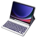 Pikkukuva 2 / 5: Tyyppi F A710B Samsung Galaxy Tab S9 X710/X716B/X718U Bluetooth-näppäimistö Suojakotelo PU+TPU (Tyyli F)