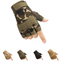 Miniatyrbild 1 av 5: Fingerlösa taktiska handskar, lätta, andningsbara och skyddande