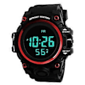 Miniatyrbild 2 av 2: Snygg Herrar Digital LED Analog Kvarts Alarm Datum Sport Armbandsur - Bli en Modeikon!