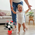 Miniatyrbillede 3 af 4: Dansende Plyslegetøj Elektronisk - Sød Dansende Julemandslegetøj! Et Must-Have til Jul 2024!  C