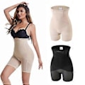 Miniatyrbild 2 av 5: Formkläder för kvinnor, Magkontroll, Högmidjade Body Shaper Shorts, Butt Lifting Underkläder, Lårformare, Formkläder, Livstycke (S Svart)