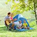 Miniatyrbilde 5 av 5: Pop-up strandtelt UV-beskyttelse Upf 50+, vanntett markise passer