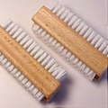 Miniatyrbillede 4 af 5: Dobbeltsidet 2-delt børstesæt i træ