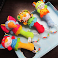 Miniatyrbilde 2 av 4: Baby Soft Rattles Shaker, spedbarnsutvikling håndgrep baby til