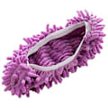 Pikkukuva 2 / 3: Pestävä Lazy Mop - pölytossut lattian puhdistukseen, kotikäyttöön, sukat kengät (1 kpl violetti)