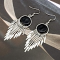 Miniatyrbilde 5 av 5: 12 par Drop Dangle øredobber hippie etnisk boho mote smykker funky