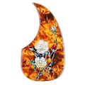 Miniatyrbild 2 av 5: Gitarr Pickguard Tjockare Repskydd Utsökt Dekorativ Celluloid Gitarr Pick Guard( )