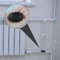 Miniatyrbillede 4 af 5: 6 stk. Plast Radiatorrørsdæksler, Sort, Letvægts Plastbeskyttelse