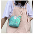 Miniatyrbillede 2 af 4: (Grøn) Enhjørning Crossbody Pung Taske Glitter Sequin Pung