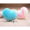 Miniatyrbild 3 av 4: 10 st 80 mm Hjärtformade Transparenta Akryl Plastformar Återfyllningsbara Julgransprydnader DIY Badbombsformar