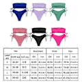 Pikkukuva 4 / 5: Naisten halter bikini setti, seksikäs stringi kaksiosainen uimapuku