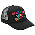 Miniatyrbilde 3 av 4: Manana Sera Bonito Mesh Cap Karol G Baseball Cap Trykk Pustende Parhatt Kvinne Justerbare Visirer Caps (Rose Red)