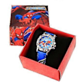 Miniatyrbild 1 av 2: Barn Spiderman Superhjälte Armbandsur Pojkar Flickor Present (Kungsblå)
