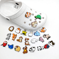 Miniatyrbillede 1 af 5: 24 Stykker 3D Clog-Sandaler Pynt (Søde Dyr), Sko Charms, Klip