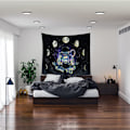 Miniatyrbild 3 av 4: Mandalatappeter Galaxytapet Astronauttapet för Barn Man W