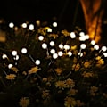 Miniatyrbillede 5 af 5: Solcellelamper til udendørs brug, 4 stk. 10 LED, solcelle-lys, have D