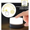 Miniatyrbild 3 av 5: Sänglampa, Dimbar Touch Tap Lampa Nyhet Lampa, Barn Vuxen LED Nattlampa, Bordslampa Skrivbordslampa Atmosfär Dekorativ Stämningslampa