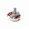 Miniatyrbild 3 av 3: B500k Lång Räfflad Delad Axel Gitarrpotentiometrar 15mm Axel Volym- och Tonkontroller