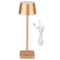 Miniatyrbilde 1 av 5: LED Skrivebordslampe USB Lading Bordlamper for Bar Stue Leselys Varmt Hvitt Lys
