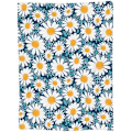 Miniatyrbillede 1 af 4: for Daisy Tæppe Flannel Fleece Daisy Blomst Tæpper til Voksne og Børn Blød Fuzzy Plys Tæppe Hyggelig Letvægts