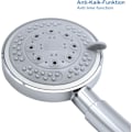 Miniatyrbillede 5 af 5: Vandbesparende Bruseshower med 5 Sprøjtefunktioner