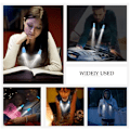 Miniatyrbillede 2 af 5: Hug Light - Fleksibel LED-lys til nakken, justerbar, foldbar L