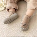 Miniatyrbillede 5 af 5: Babysokker Sko Spædbarn Søde Tegneserie Børnesko Blød Gummisål Børne Gulvsko Sneaker BeBe Støvletter Småbørn Piger Første Gåsko (B 2-4 år)