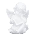 Miniatyrbillede 1 af 5: Kerub Statue Livagtigt Udseende Boglæsning Holdbar Resin Bredt Anvendt Haveengel til Soveværelse Kontor Bibliotek