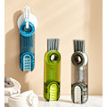 Miniatyrbild 3 av 5: 3-pack 3-i-1 lockrengöringsborste multifunktionell flaskrengöringsborste