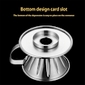 Miniatyrbilde 3 av 4: Kaffefilterholder i rustfritt stål, gjenbrukbar kaffefilter drypp