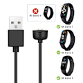 Miniatyrbilde 4 av 5: 2 stk. USB-ladekabel kompatibel med Xiaomi Mi Band 5/6/7 Smart Wristband, erstatnings-USB-laderadapter ladekabel med festekabelbånd