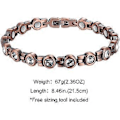 Miniatyrbillede 2 af 5: Kobberarmbånd, Kvinder Arthritis Magnetisk Terapi, Krystalarmbånd