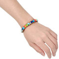 Miniatyrbillede 2 af 5: Chakra armbånd til kvinder med ægte sten læder wrap helbredende perle armbånd kvinder mænd boho venskabssmykker