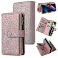 Miniatyrbild 1 av 4: Oppo Find X3 Pro Fodral Plånbok Flip Kort Hållare Pu Läder Magnetiskt Skyddande Flipfodral - Rosa ( )