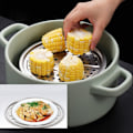 Miniatyrbild 5 av 5: Rostfritt stål burkställ, 2 st tryckkokare ställ, burkställ, tryckkokare burkställ för tryckkokare matlagning, rostat, bakning, kompatibel