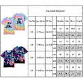 Miniatyrbilde 3 av 3: Disney Lilo og Stitch 3D-trykket Barn Gutter Jenter Tegneserie Løstsittende Sommer Korte Ermer T-skjorte Topper (7-8 år E)