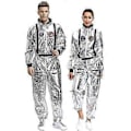 Pikkukuva 1 / 3: Astronautti Cosplay-asu Halloween- ja Karnevaaliasu Naisille ja Miehille -x V (XL Miehet)