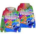 Pikkukuva 1 / 2: Roblox Rainbow Friends Unisex Lasten Huppari, Graafinen Huppari Pojille ja Tytöille (7-8 Vuotta A)