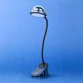 Miniatyrbillede 1 af 3: Klips på LED-lampe med USB-opladning skrivebordslampe, soveværelseslæselampe
