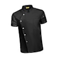 Miniatyrbild 5 av 5: Arbetskläder Uniform Storkök Plus Size M Storlek Vit (M Storlek Svart)