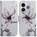Pikkukuva 1 / 5: Xiaomi Redmi Note 14 5G Lompakkokotelo Kuvioitu Nahkainen Puhelinkotelo (Tyyli I)