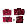 Miniatyrbillede 4 af 5: Rainfield Dracula Cosplay Halloween Kostume Z (XS dragt)