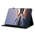 Miniatyrbild 3 av 5: Fodral för iPad (2025) / 10.9 (2022) Mönstrat Läder Tabletskydd med Auto Sleep / Wake, Korthållare (Fjärilsreflektion)
